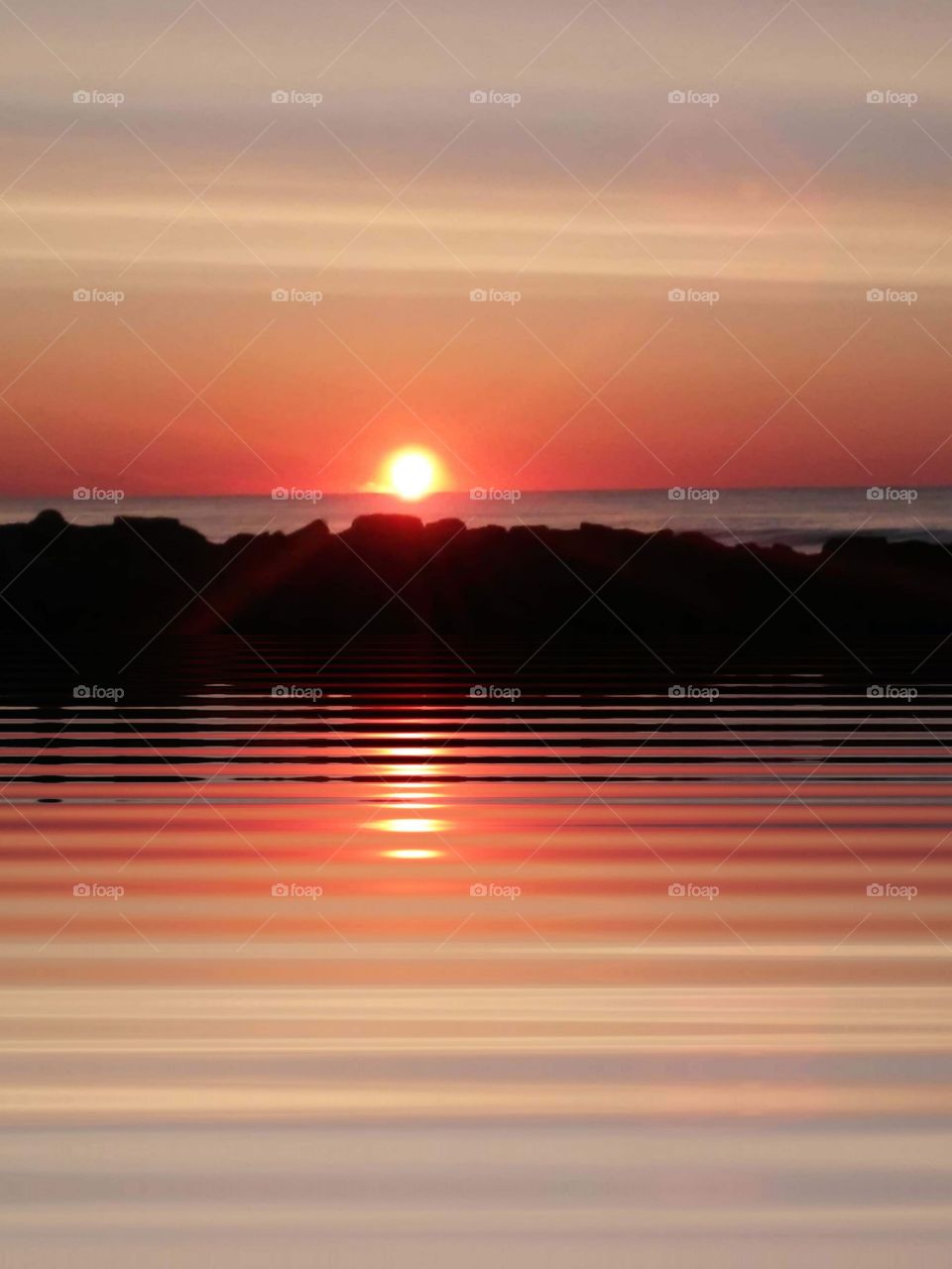 sunrise over Pawleys Island South Carolina