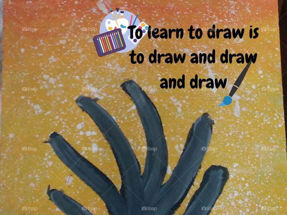 hand painting drawing