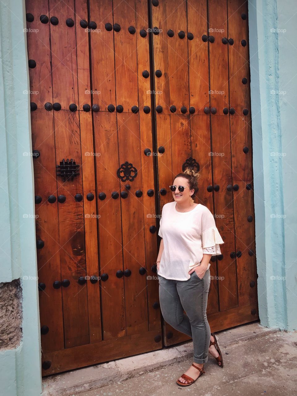 If you’re looking for colorful backdrops and gorgeous old doorways, look no further than Havana, Cuba.