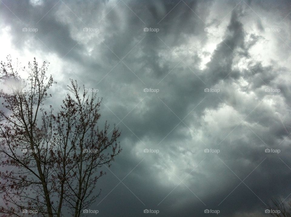 Stormy Weather . Taken just before a summer storm. 