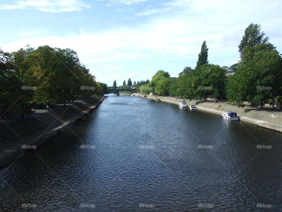 River in York, England