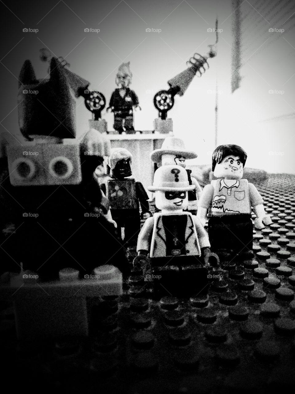 Good vs evil Lego men