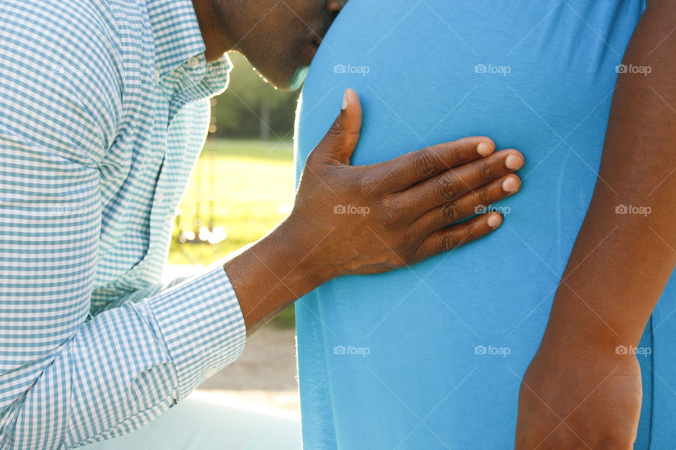 Definitely a wow moment. The way the sun's rays backlit my friends and first time parents-to-be.