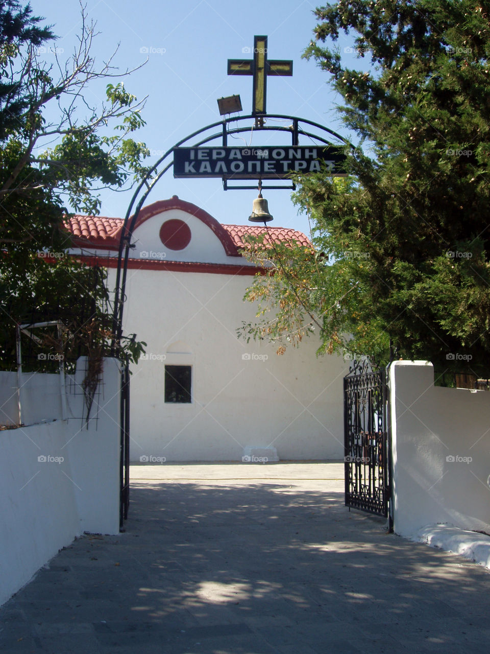 Monastery Entrance - Greece