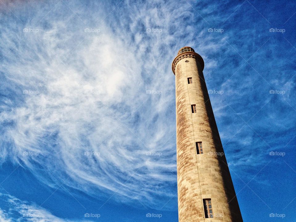 Lighthouse at the seaside