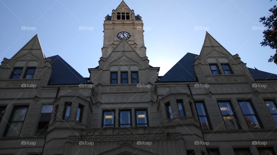 Indiana Historic courthouse exterior