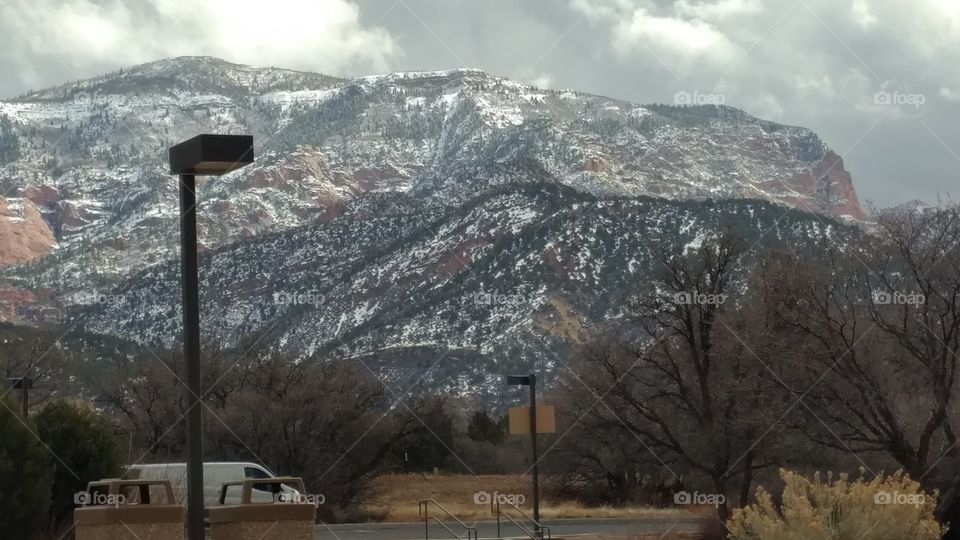 snow in Utah