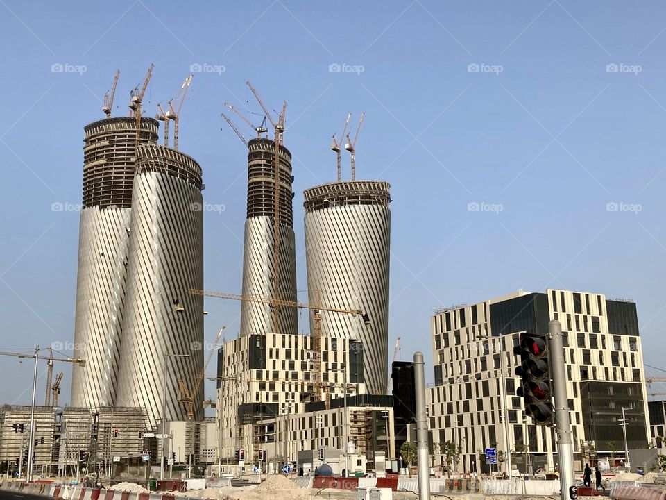 Architecture design skyscraper buildings 