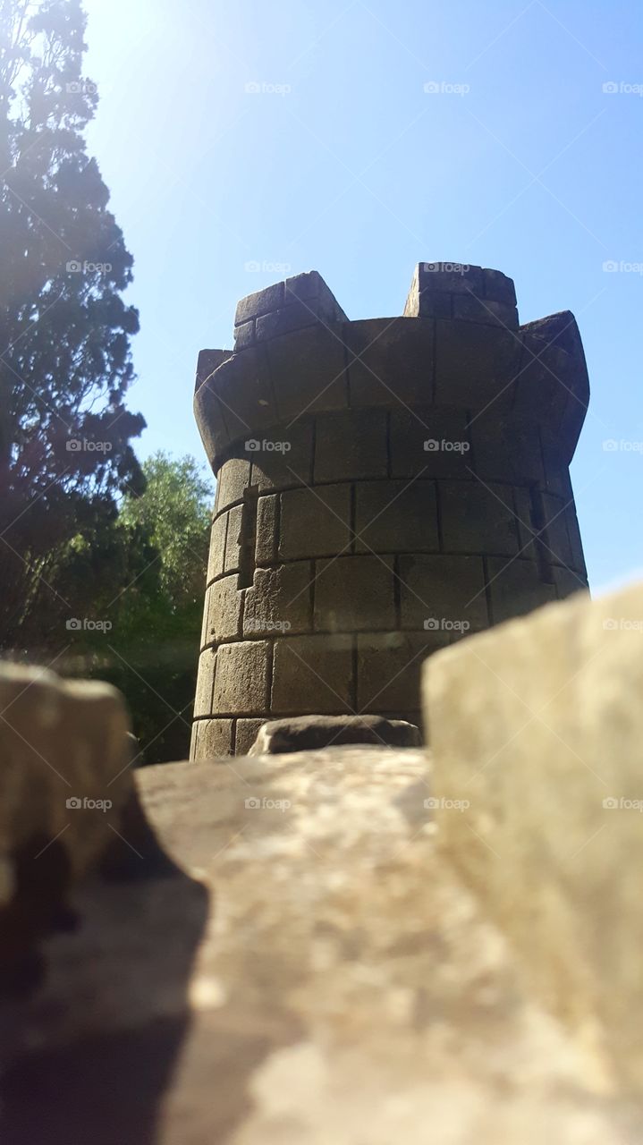A stone tower