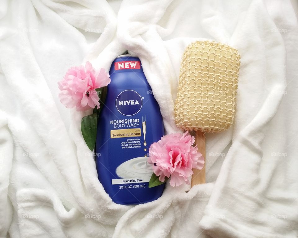 Nivea flat lay