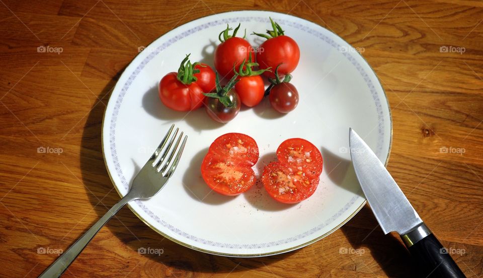 Tomato tasting
