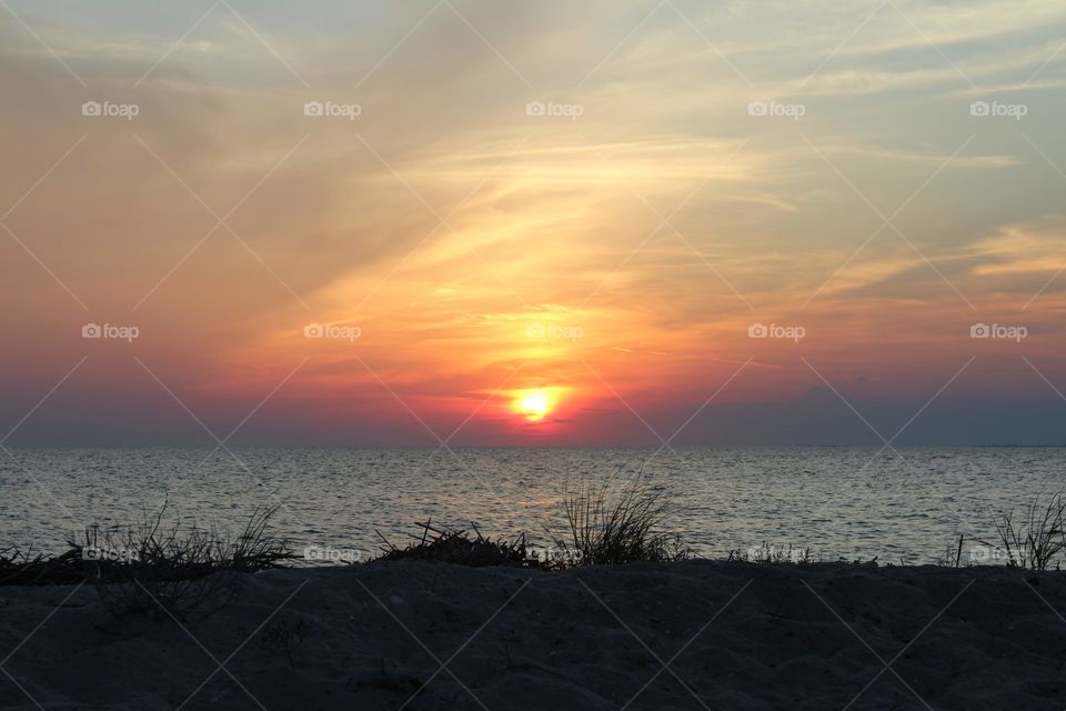 Sunset at Reeds Beach, NJ 4