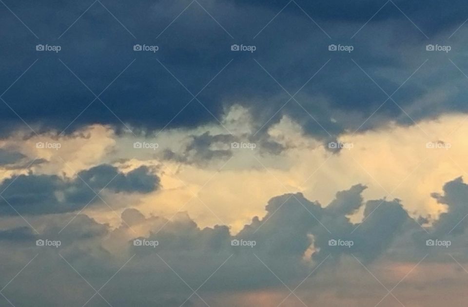 Majestic clouds in Woodbridge, nj