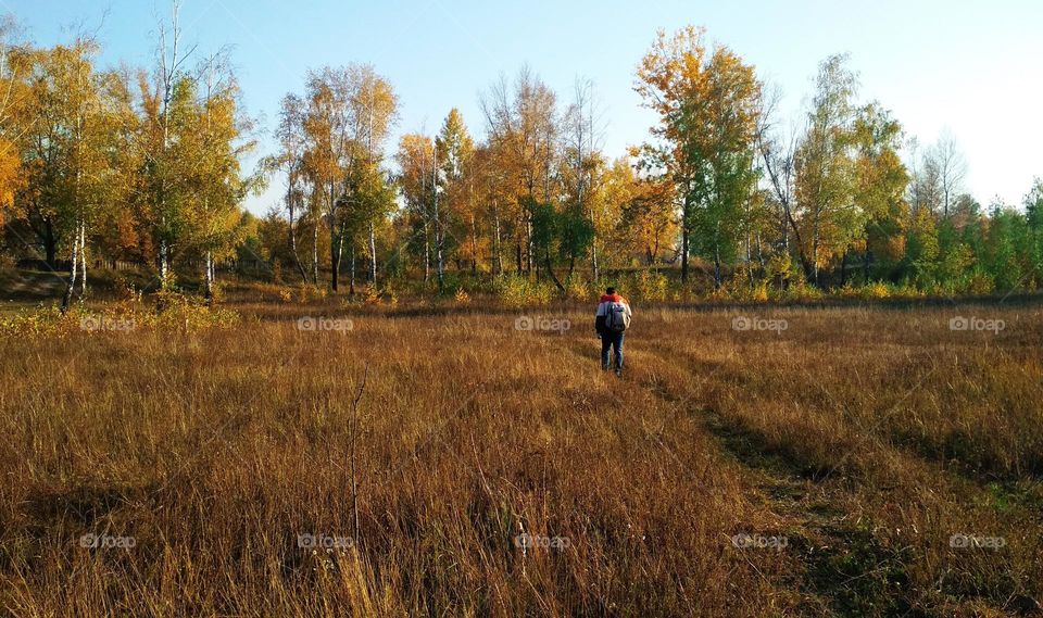 Somewhere in the field