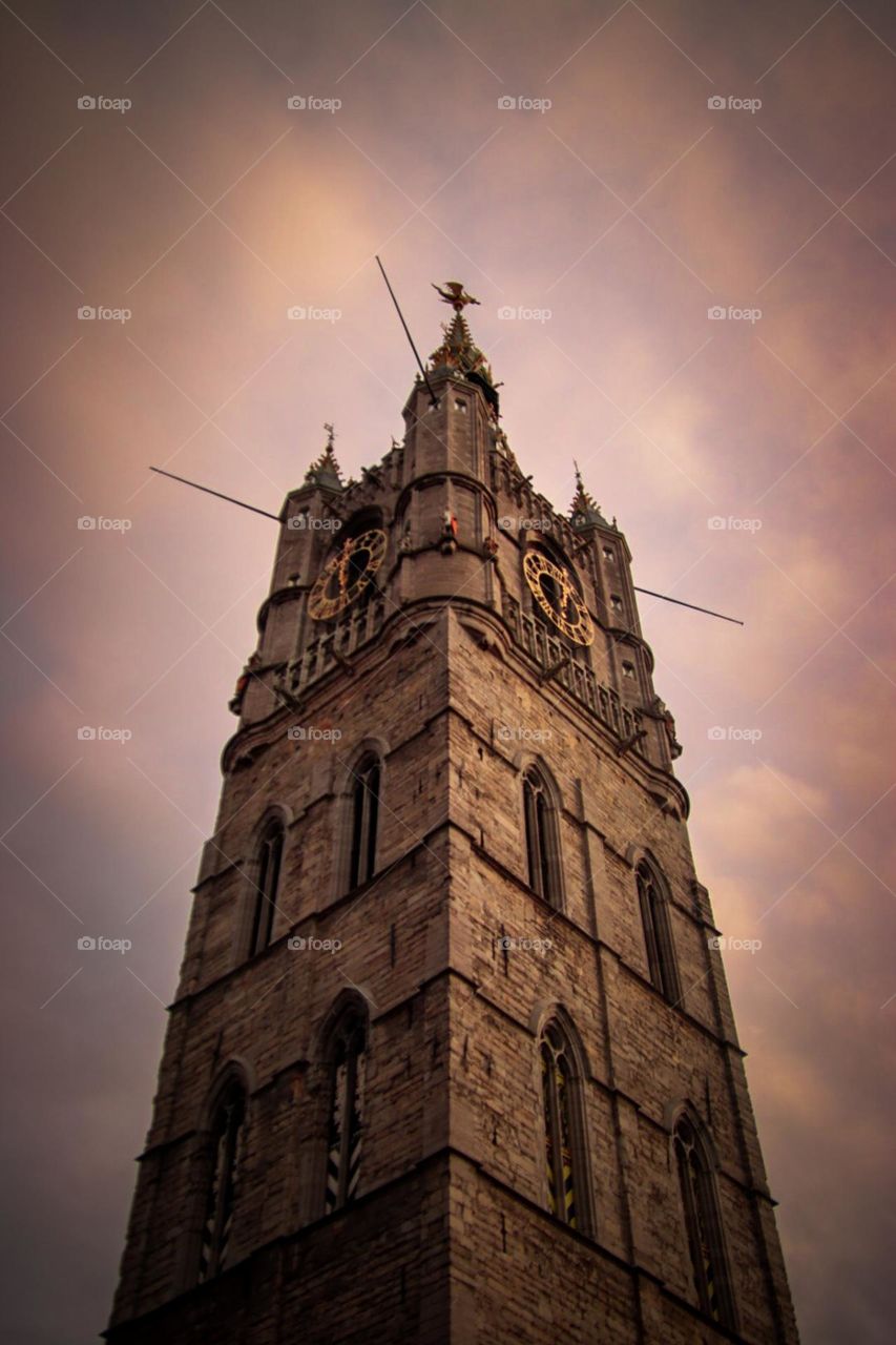 Bell Tower in Bruges