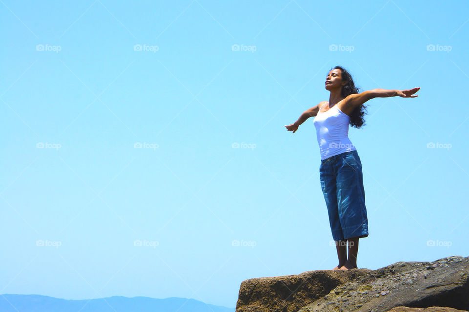 beach ocean girl woman by kbuntu