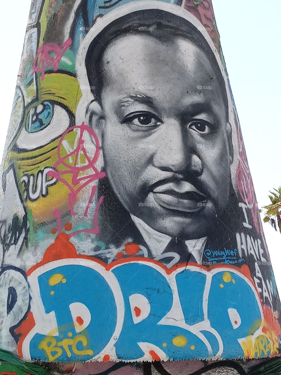 Graffiti of MLK