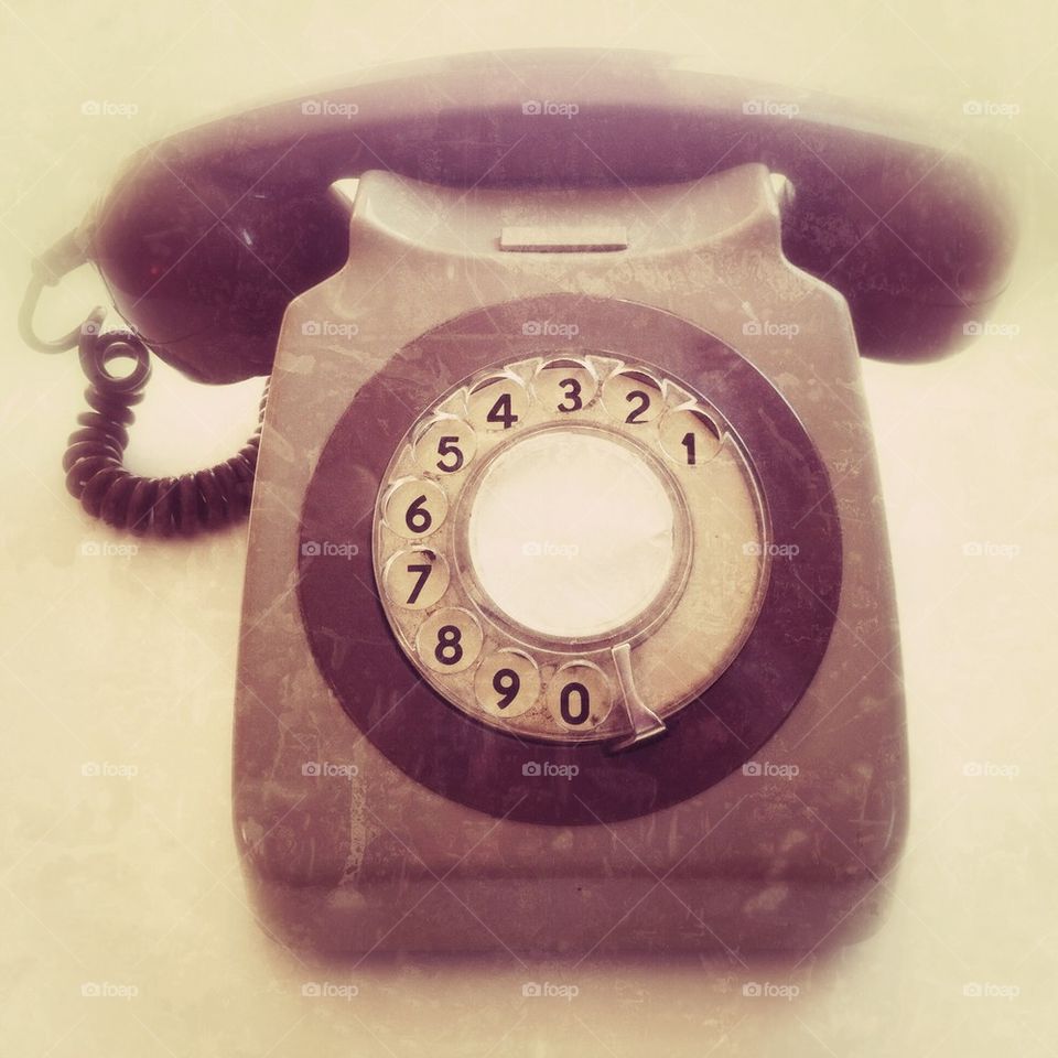 Old telephone