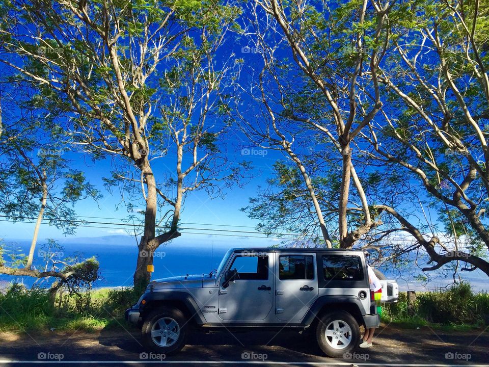 Jeep in Hawaii 