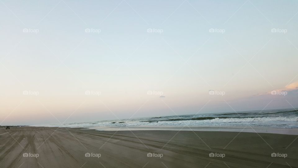 Sea, Water, Beach, Sunset, Ocean