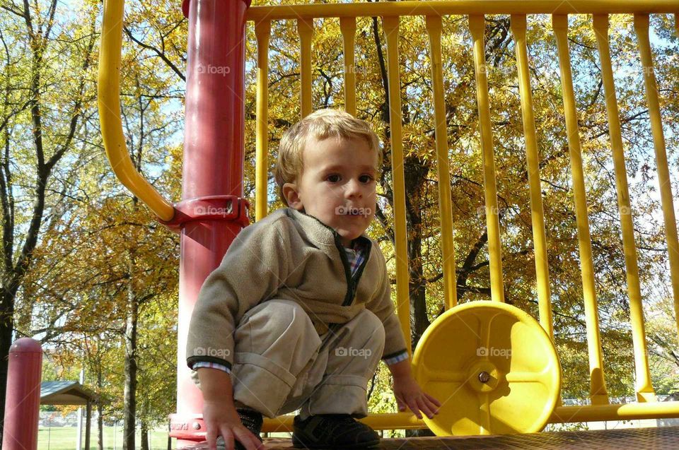 Boys on the playground