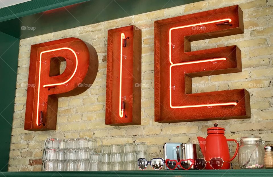 Red pie