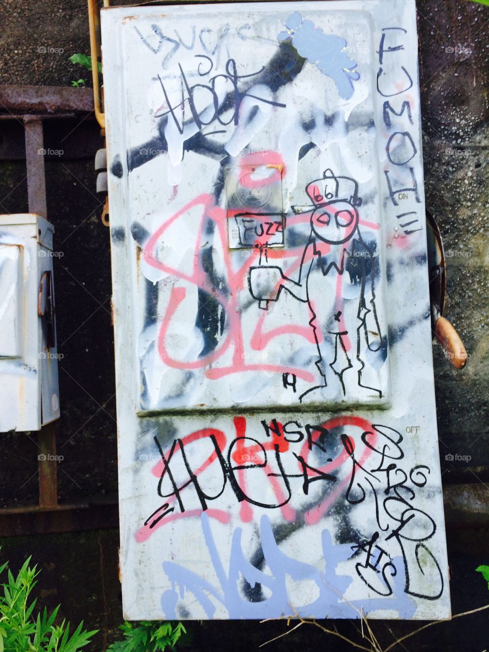 Graffiti, Wall, Vandalism, Art, Old