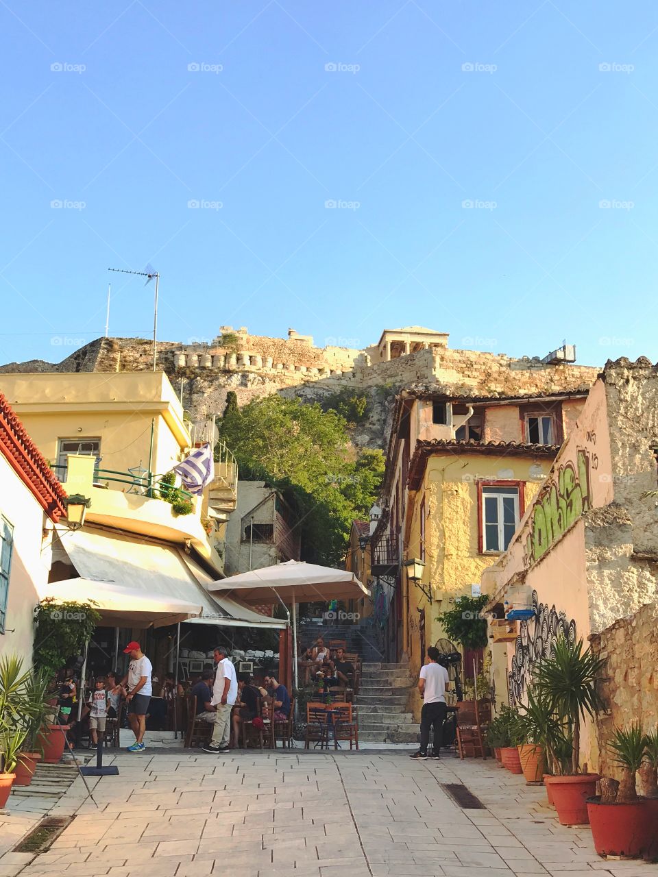 The old city of Athens