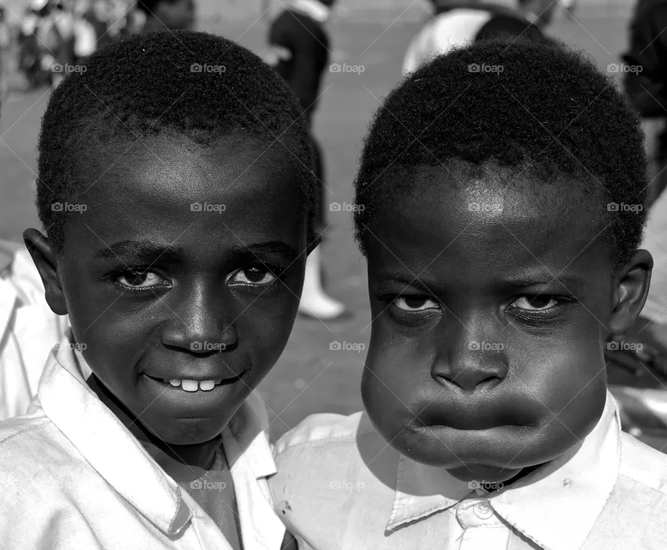 People, Child, Portrait, Group, Two