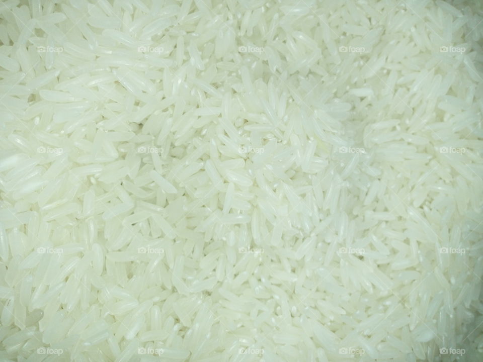 Fragrant white rice raw/uncooked