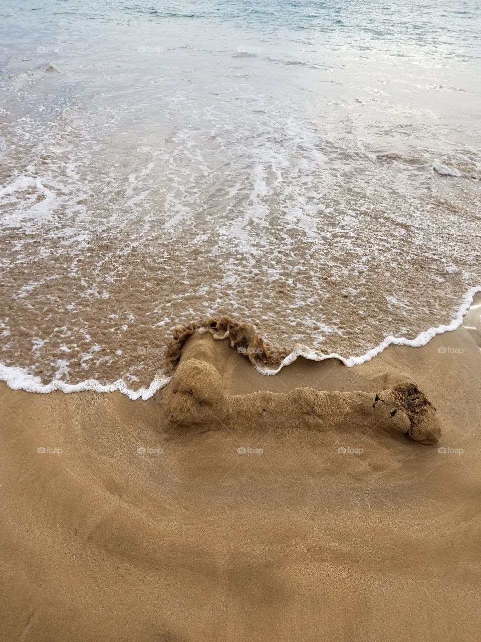 sand castle on Maui