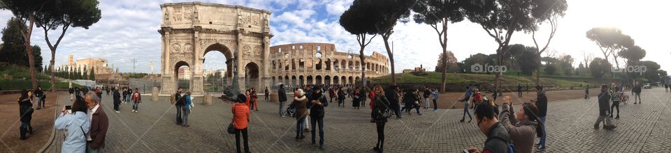 Rome stadium street 