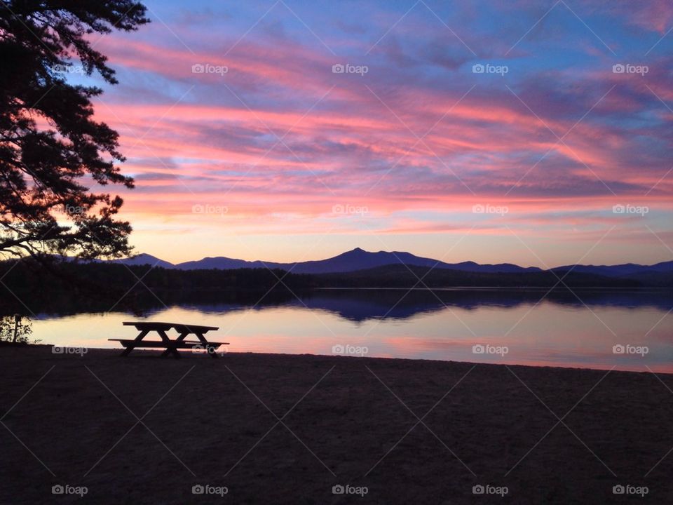 Sunset on Silver Lake