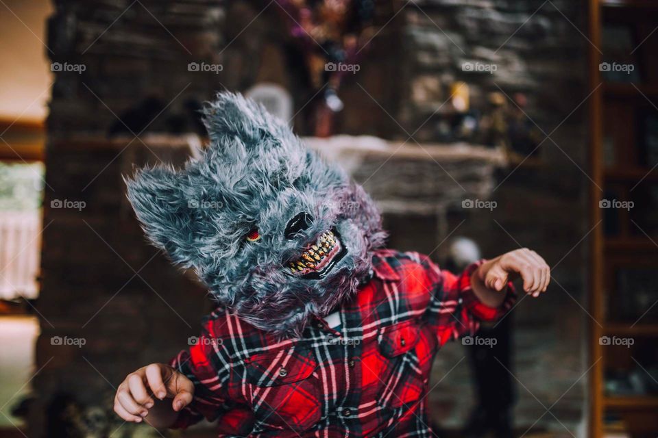 Werewolf costume 