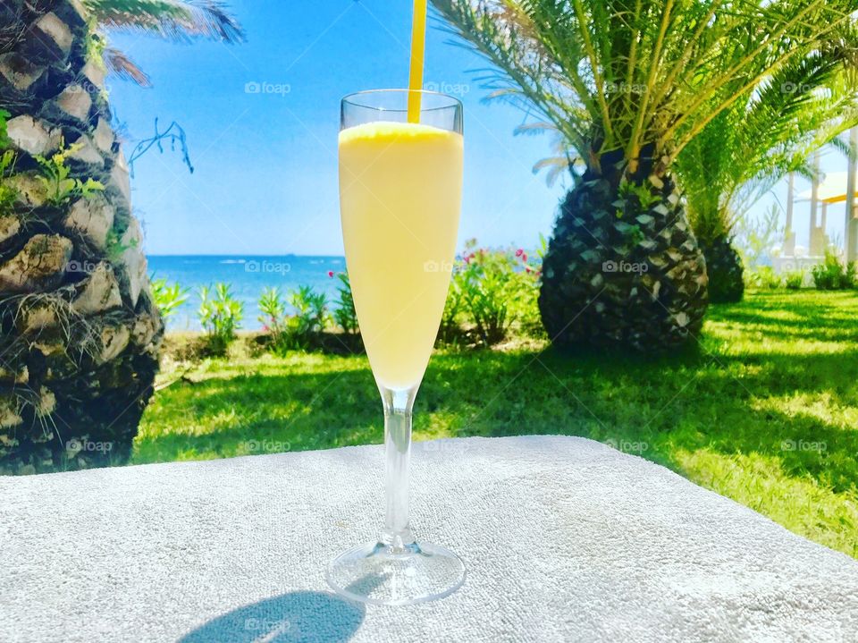 Cocktail by the sea