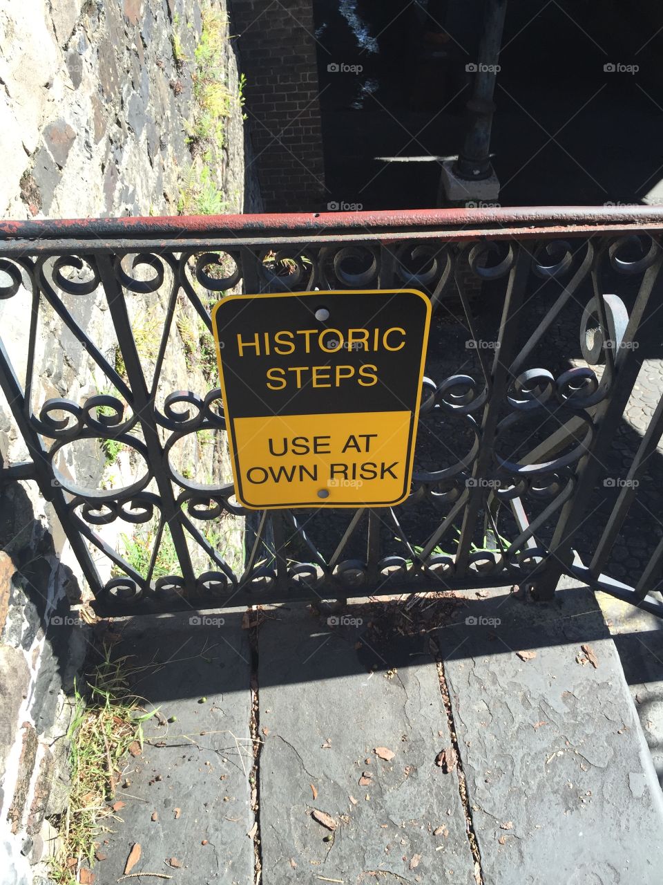 Savannah Historic Water Front Stairs