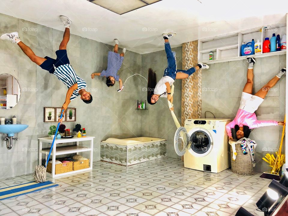 You turn our whole world upside down! Crazy peeps! 😅😂