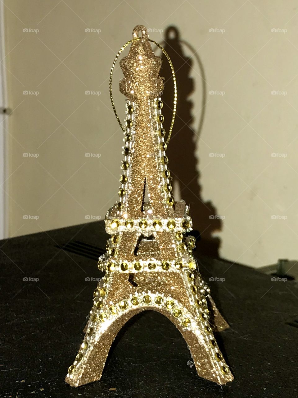 Eiffel Tower Christmas ornament 