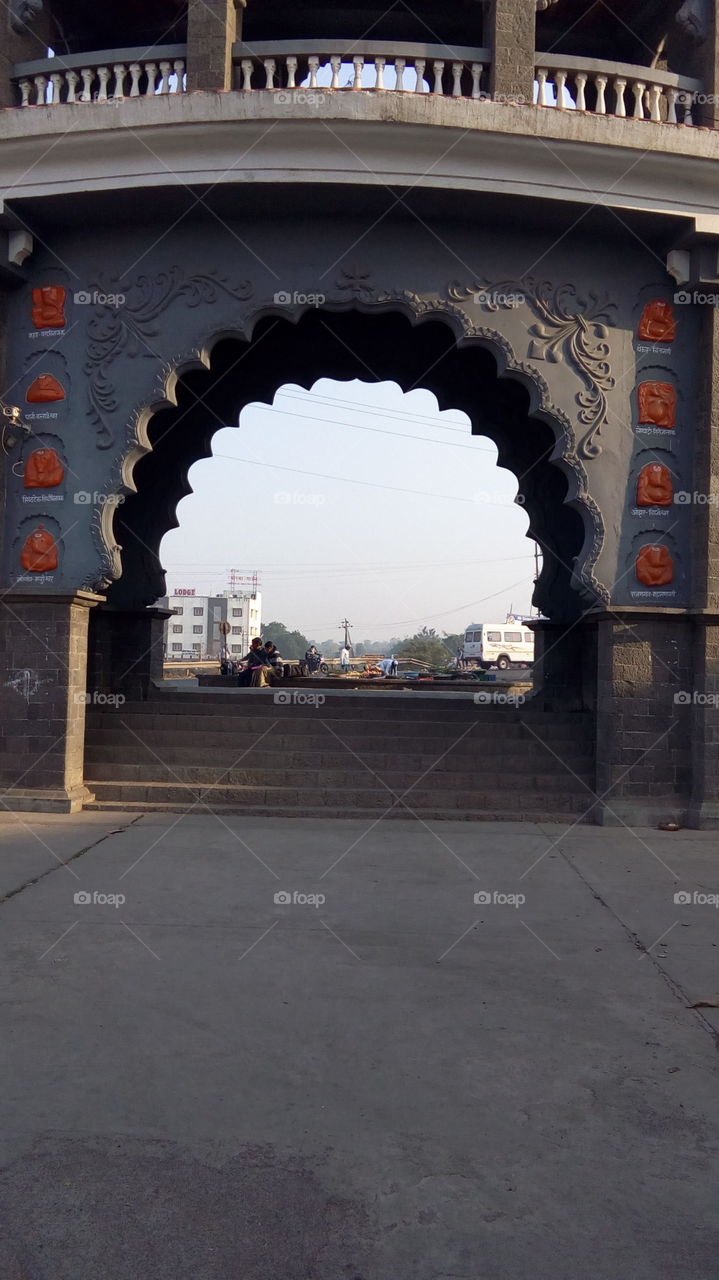 ranjhan gaav entry gate
