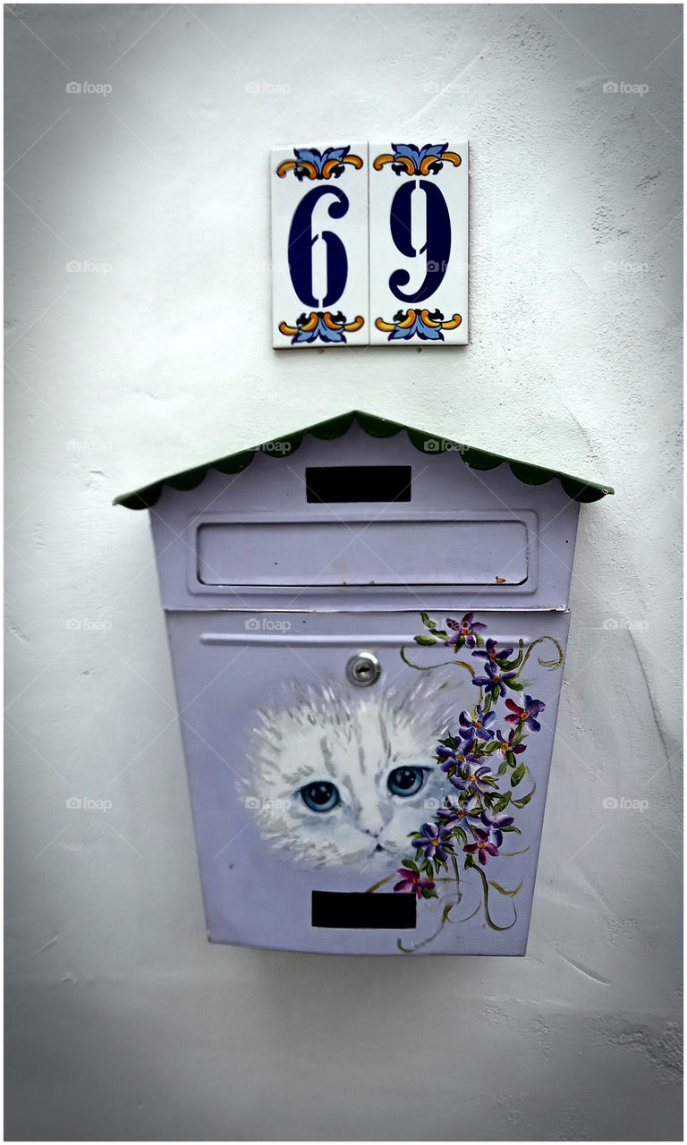 Vintage mailbox.