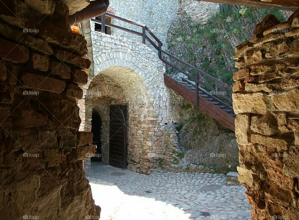 inside castle