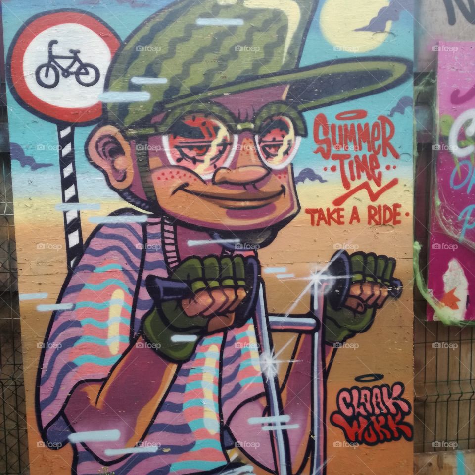 Graffiti in Bricklane