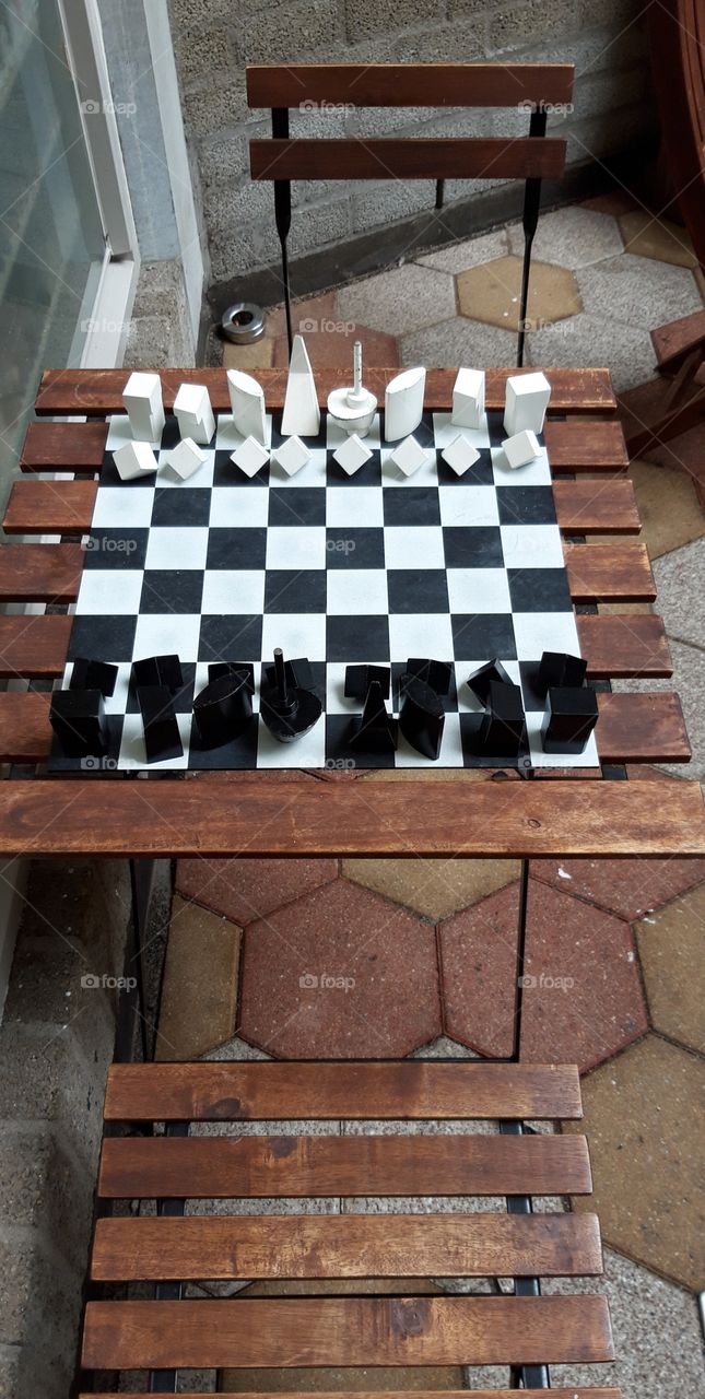 chess game in Rotterdam