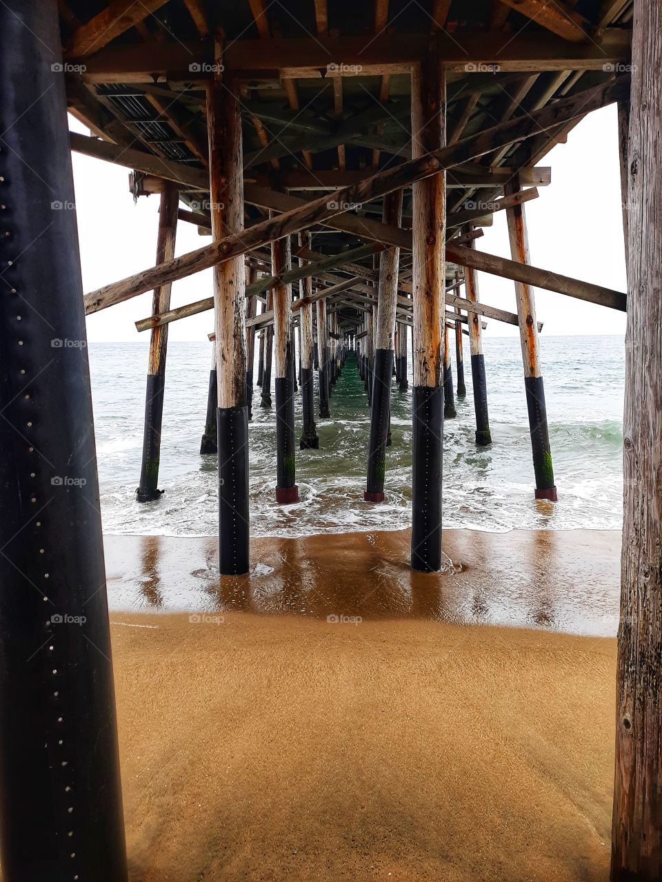 Beach under Pier
