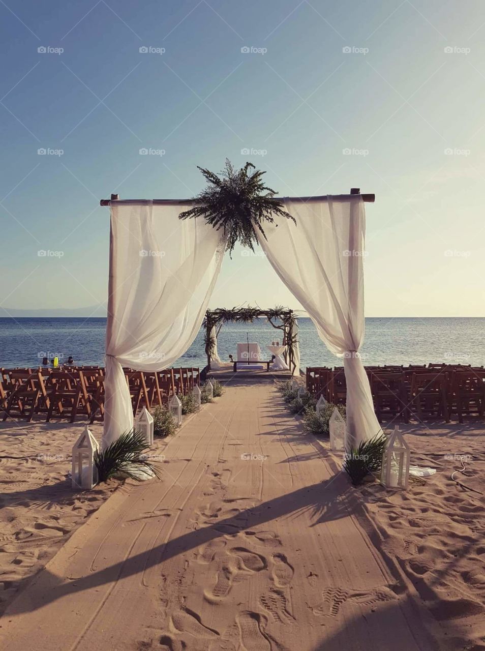 A sacred and romantic wedding beach venue.