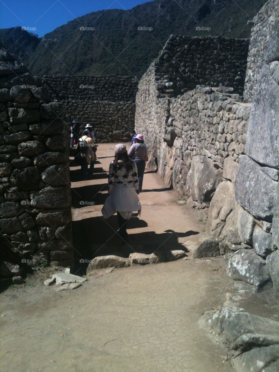 Inca ruins 