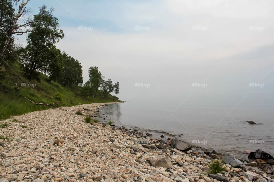 Baikal coast.