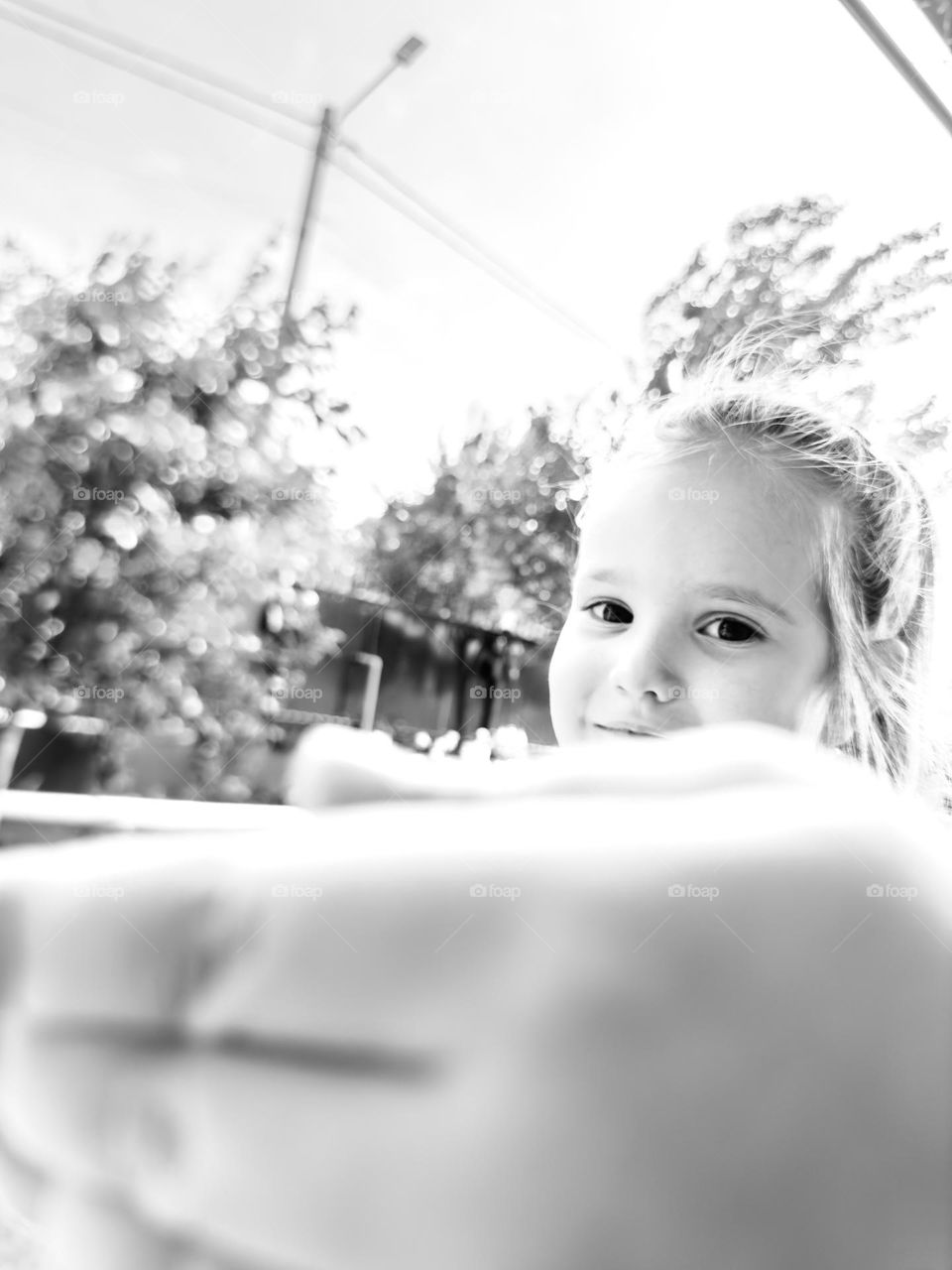   A child's eyes say more than words. It's up to us adults to decide what emotion we want to see in their eyes! 