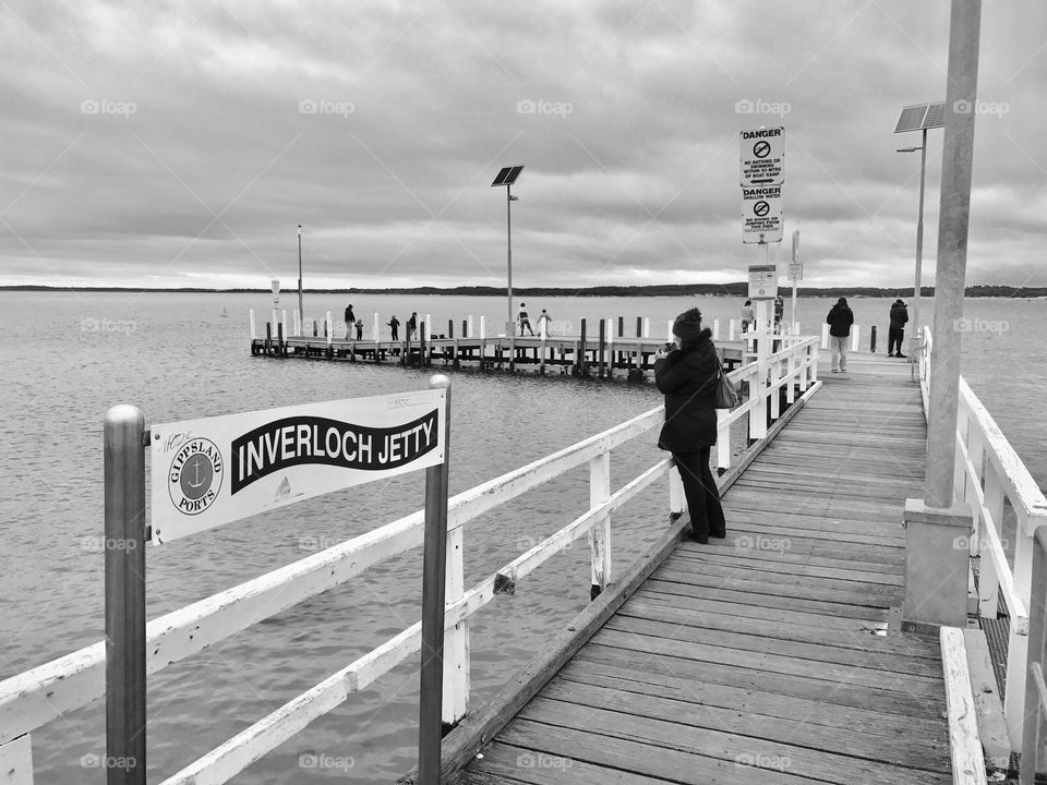 Inverloch Jetty in Winter