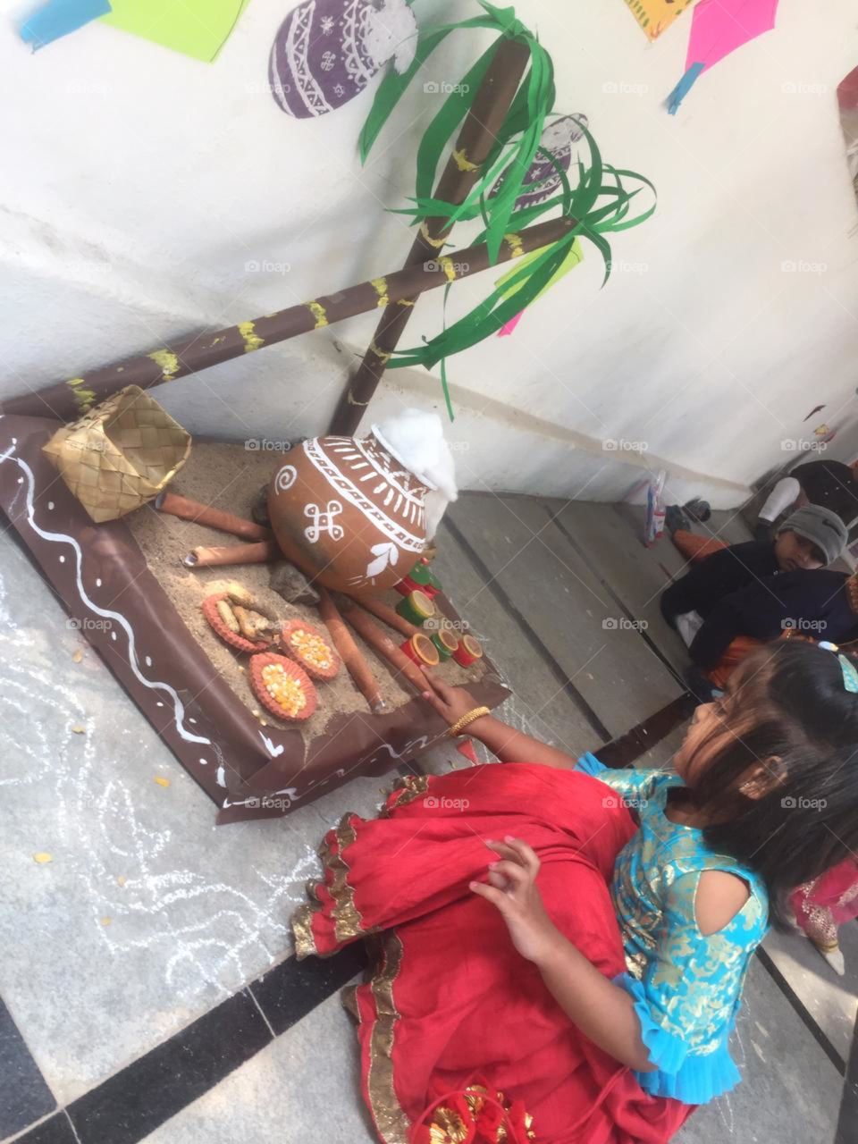 Sankranthi festival.